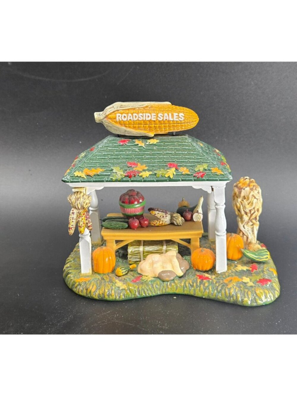 Department 56 Village Roadside halloween decor Produce Stand Figurine 5" X 6" Fa